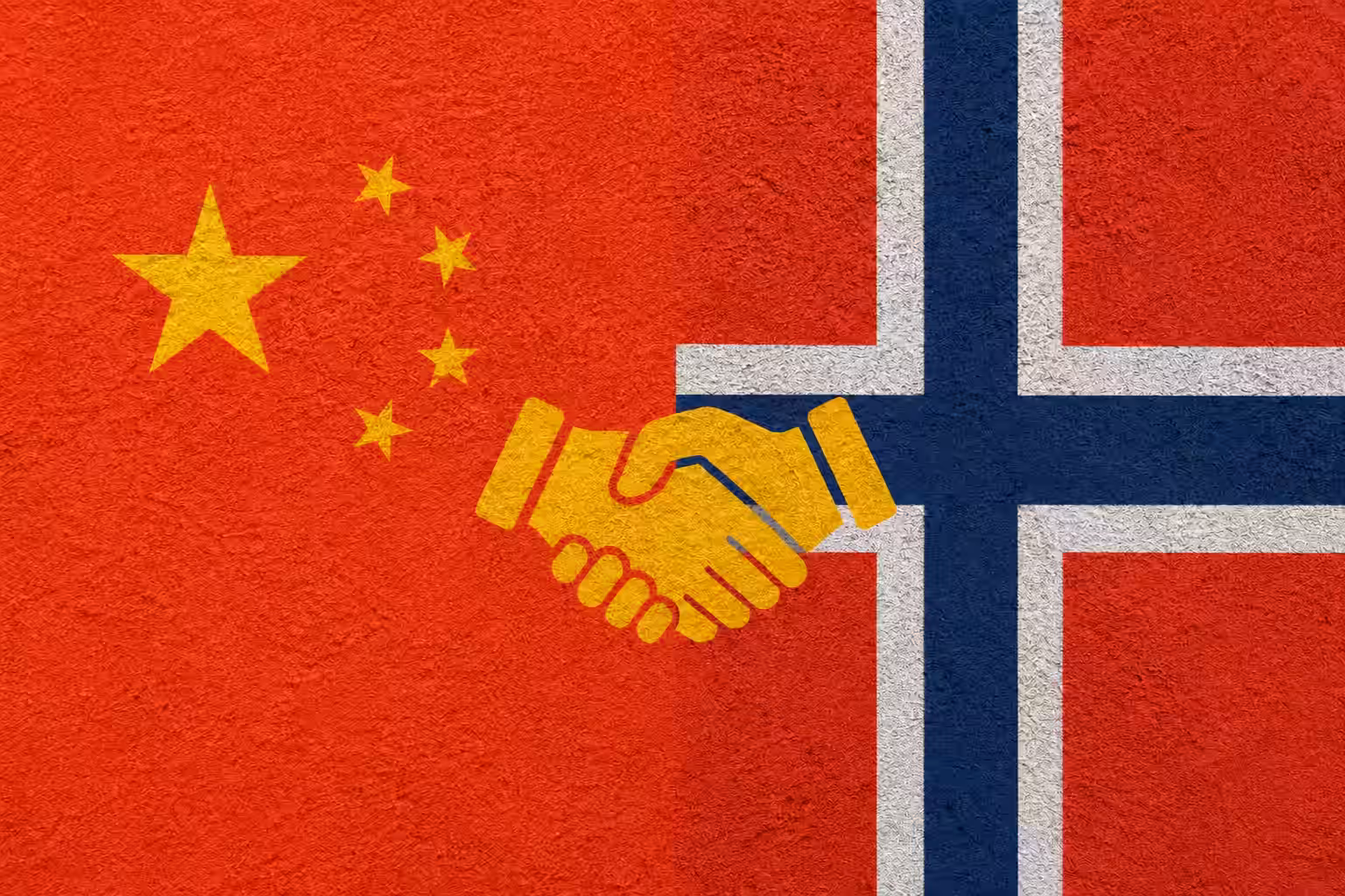 Illustration - Norway China relations.
